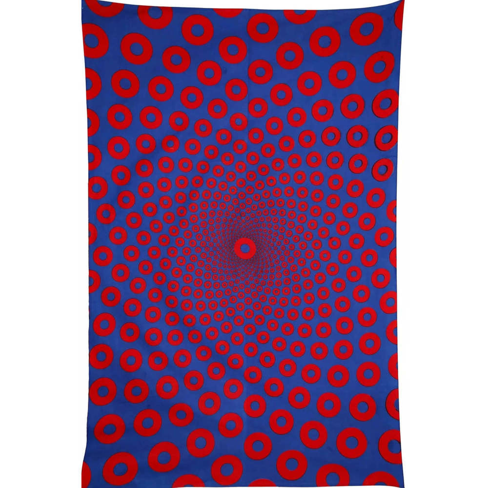 Phish Donut Vortex Tapestry by Sunshine Joy
